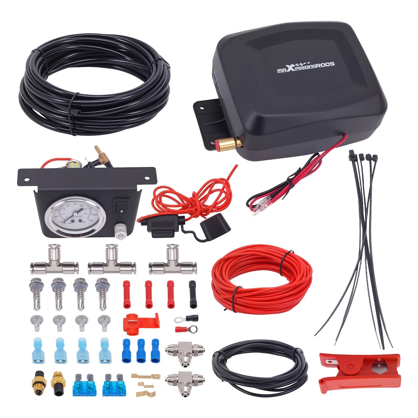 Air Suspension Bag Kit for Universal 1/2, 3/4 Ton Pickups (Fits Most Models)