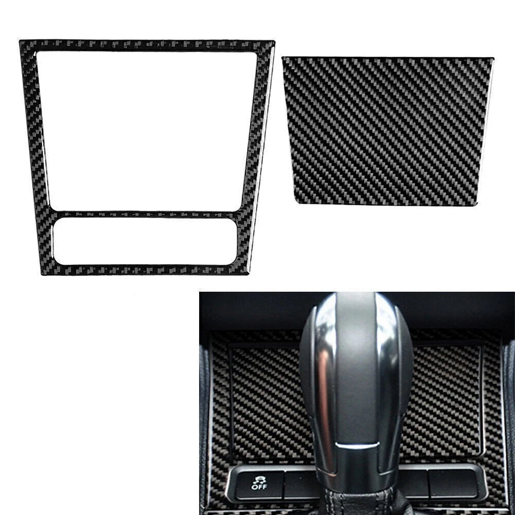 Carbon Fiber Interior Ashtray Panel Trim for VW Golf 6 R MK6 Scirocco (2009–2013)