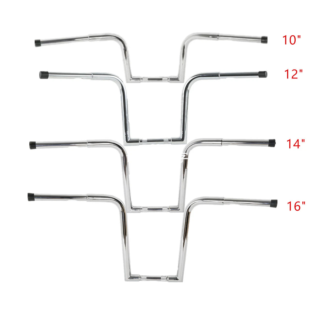 Chrome Ape Hanger Handlebar 1-1/4" for Harley Sportster (Fits 10" 12" 14" 16")