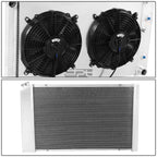 Three Row Aluminum Radiator + Fan Shroud for Chevy Camaro/Century/Cutlass (1978–1987)