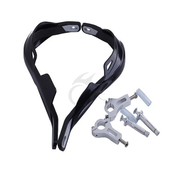 Universal Black Hand Guards for MX ATV BMX Off Road (7/8" 22mm Bar)