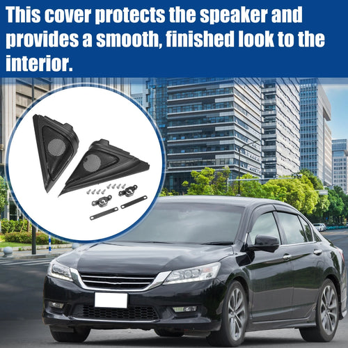 1 Pair Door Tweeter Speaker Panel Cover Trim for Honda Accord (2018–2021)