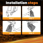 Skeleton Bucket Attachment for Excavator (Up to 3 Ton, 23.6" Width)
