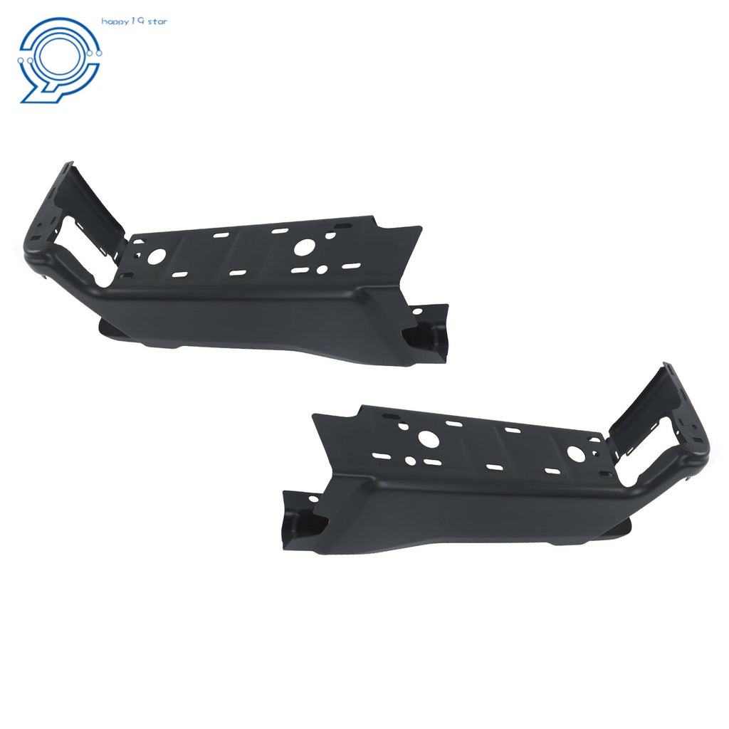 Black Rear Bumper End Caps for Ford F-250 F-350 F-450 (2023–2025)