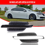 Smoked Lens White LED Front Side Marker Lights for Pontiac G8 (2008–2009)