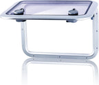 Porthole Window Skylights 20.5x15.4 in Anodized Aluminum for Boat/Yacht/RV