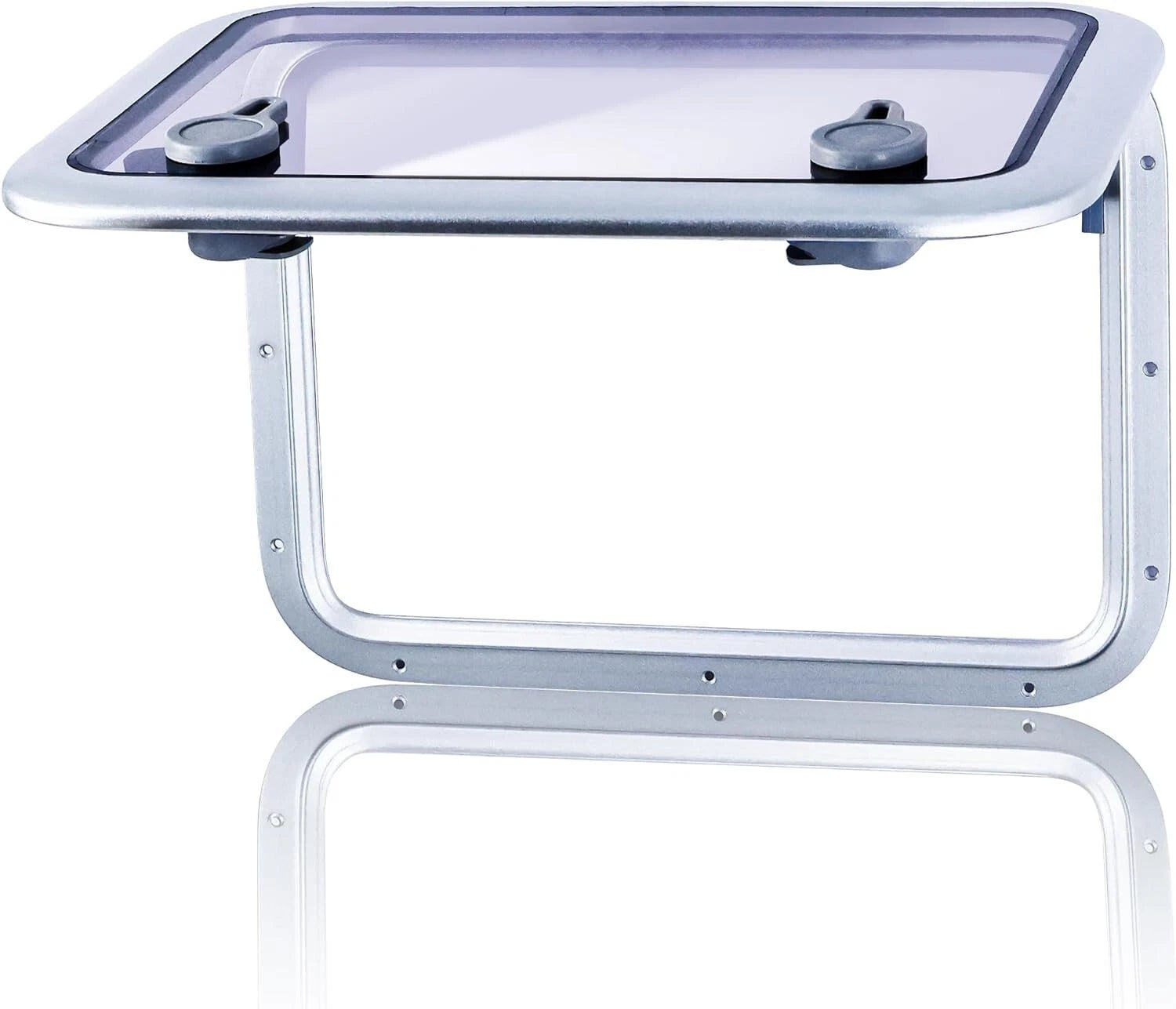 Porthole Window Skylights 20.5x15.4 in Anodized Aluminum for Boat/Yacht/RV
