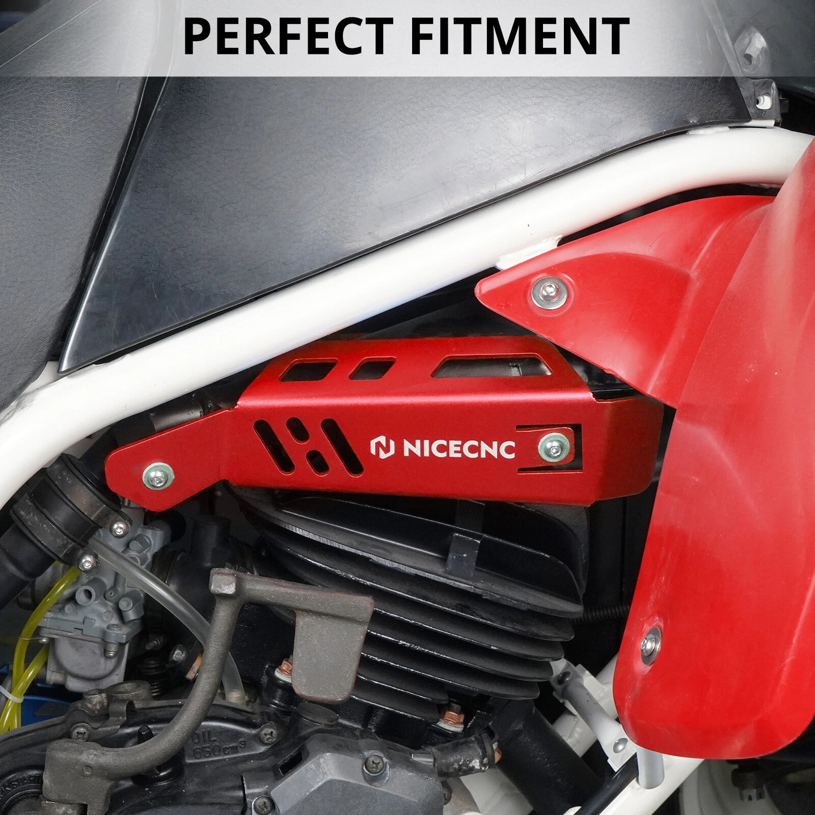 Aluminum Exhaust Pipe Heat Shield Cover for Yamaha Blaster 200 (1988–2006)