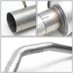 3" Round Muffler Core Catback Exhaust System for Jeep Grand Cherokee WK (2005–2010)