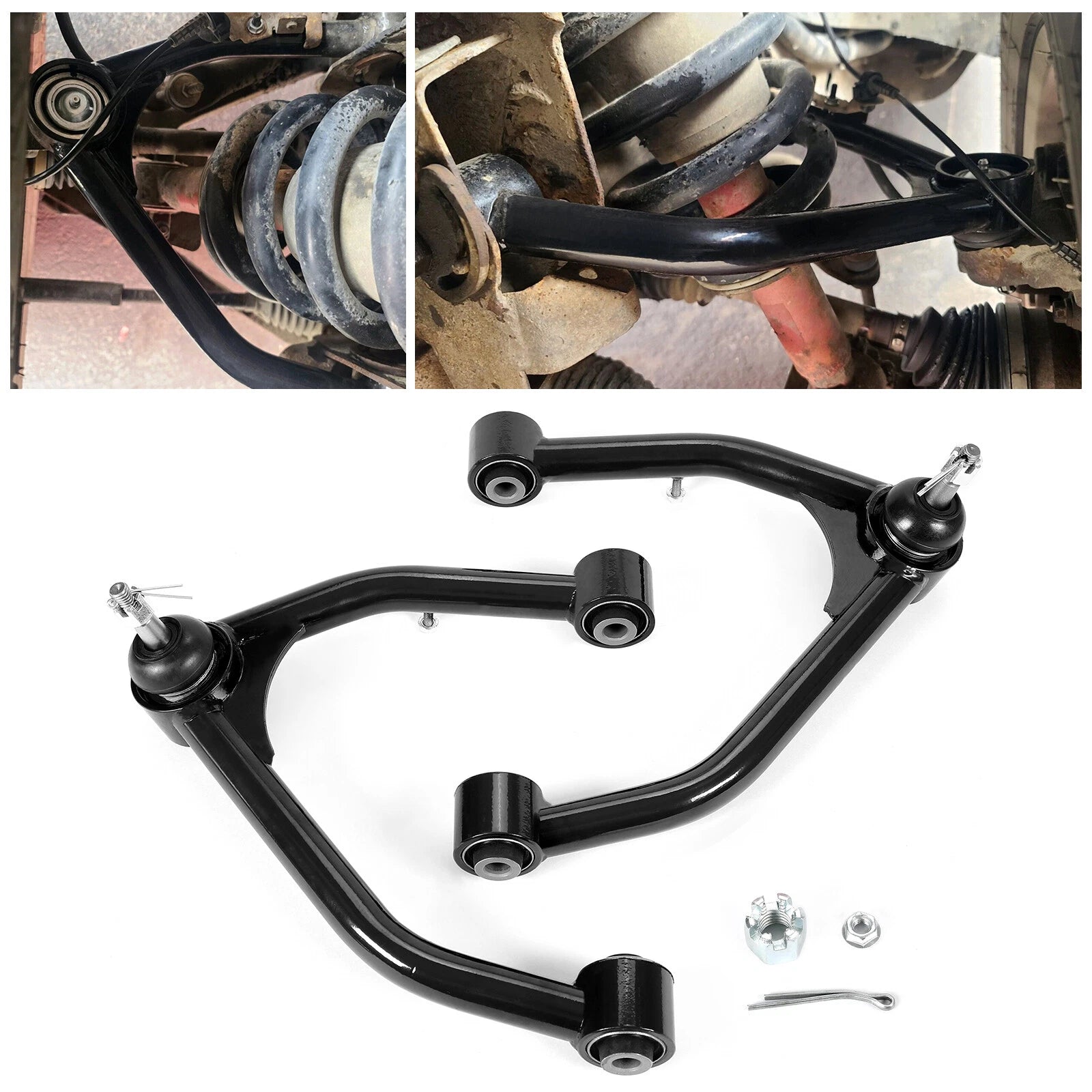 2-4" Upper Control Arm Lift Kit for Chevy Silverado GMC Sierra 1500 (2007–2018)