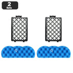 HEPA Filter Kit for Samsung SC8836 SC8835 SC8852 SC8870 VCC88H1 (2015–2020)