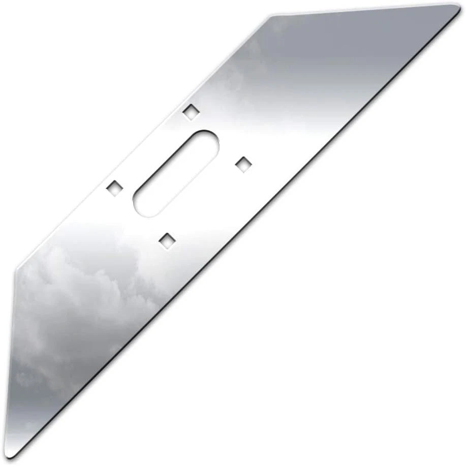 1pc. Luxury FX Polished License Plate Bezel for 2019-2023 Chevy Blazer