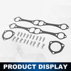 Stainless Steel 304 Gold Exhaust Header for Street Rod SBC Small Block (1923–1949)