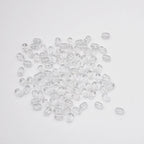 Fishing Clear Beads Set of 2 (4.7x6mm, 5x8mm) Double Pink/Luminous Green