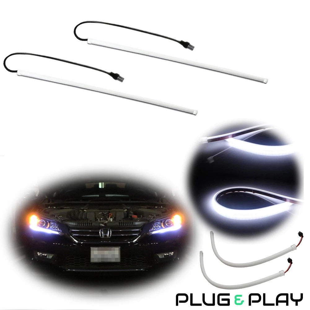2X LED Headlight DRL Lights for Honda Accord (2013–2015)