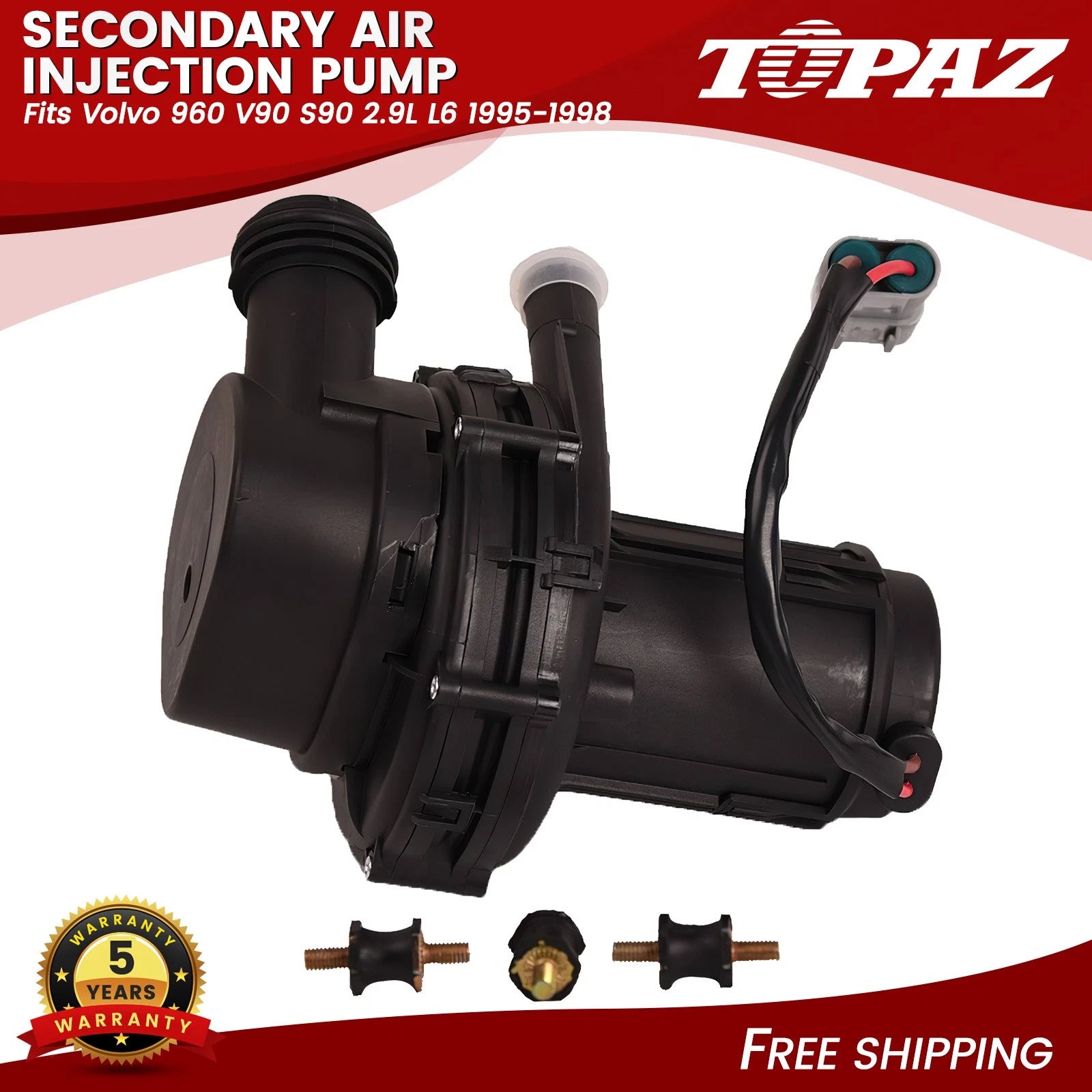Secondary Air Injection Pump for Volvo 960 V90 S90 (1995–1998)