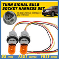 2X Turn Signal Bulb Socket Harness for Nissan Maxima (2016–2018) Armada (2017–2019)