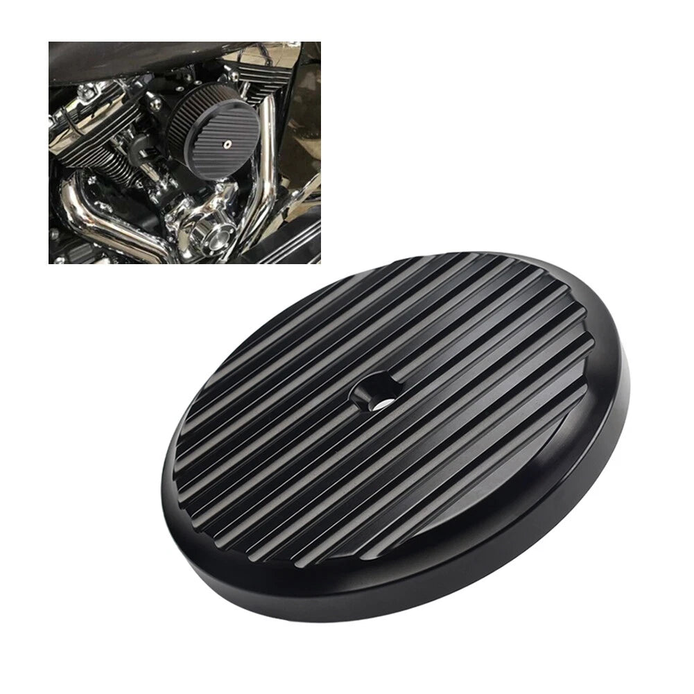 Black Air Cleaner Outer Cover for Harley Touring Electra Glide Dyna Softail
