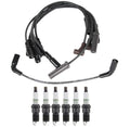 Ignition Wire Set & 6 ACDelco Spark Plugs for Chevy GMC 4.3 V6 (1996–2002)