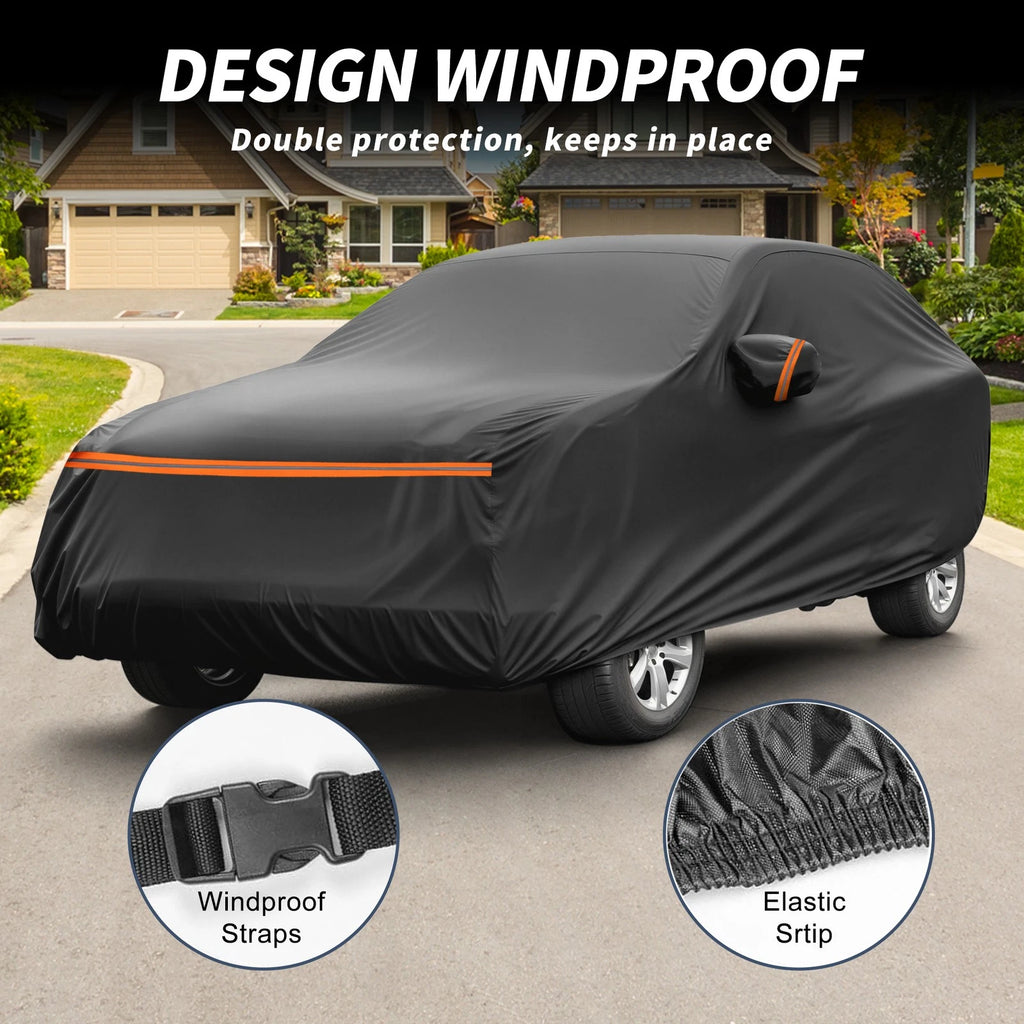 Waterproof Car Cover for BMW X3 F25/G01 (2010–2024) with Zipper