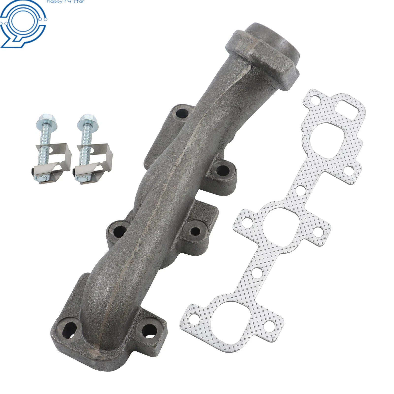 Left Exhaust Manifold with Gasket Kit for Dodge Ram 1500 (2002–2008)