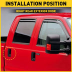Outer Door Handle for Ford F-250 (1999–2016) Right Side Rear