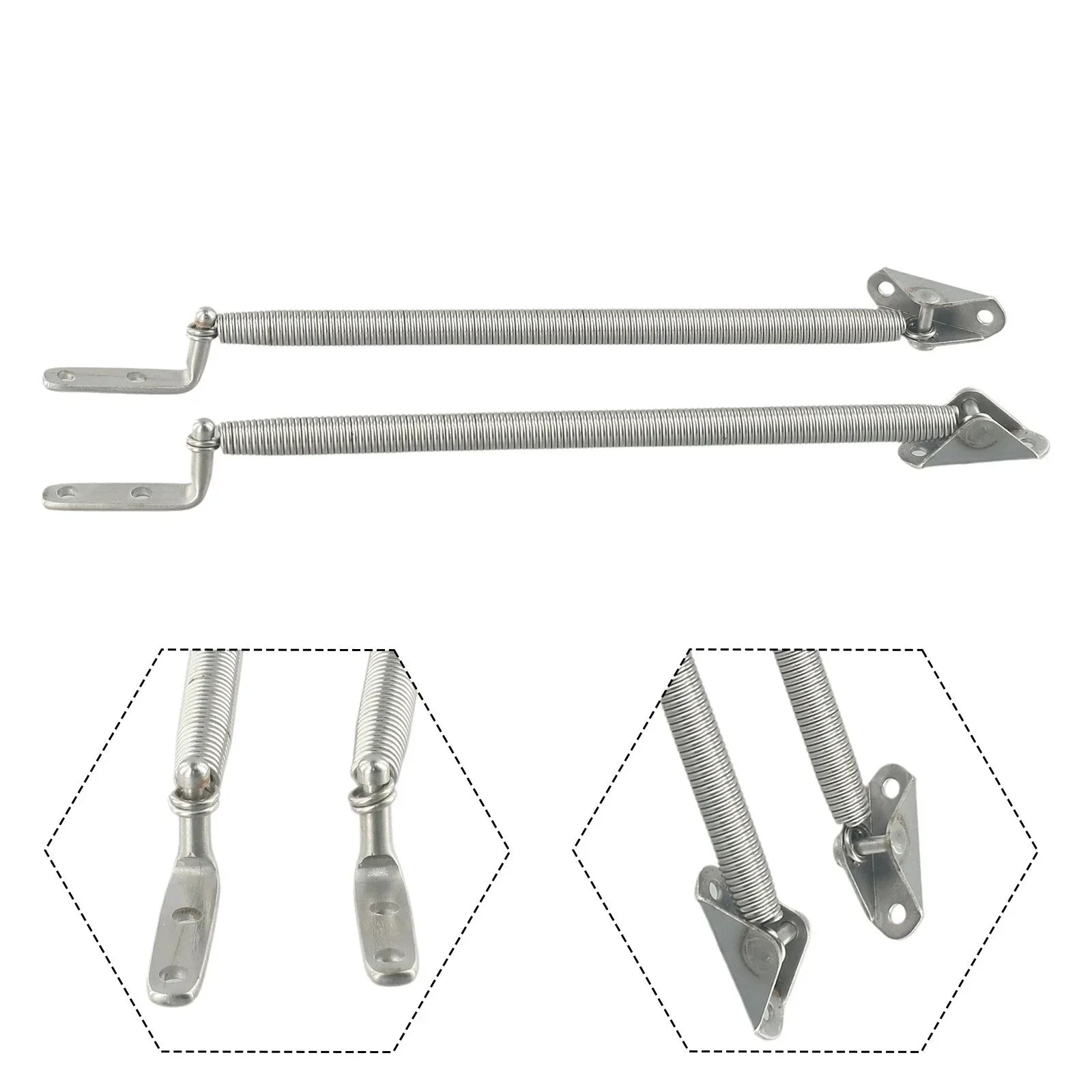 Support Spring Adjuster 210mm Stainless Steel Yacht Hatch Door