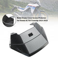 Meter Frame Cover Screen Protector for Honda XL750 Transalp (2023–2024) Carbon#A