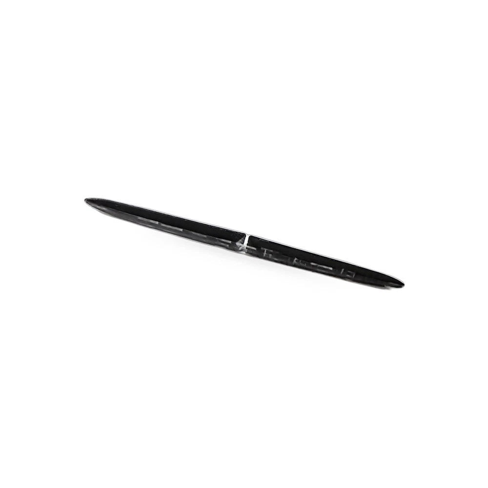 Front Bumper Upper Trim for Fiat 500 (2007–2015) Carbon Fiber Style