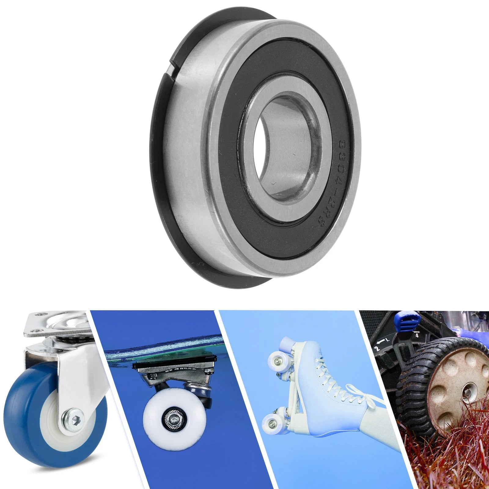Deep Groove Ball Bearings 6304NR2RS   20x52x15mm