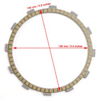 Clutch Friction Plate Kit for Kawasaki ZX1400 ZZR1400 Ninja ZX-14 (2006–2023)