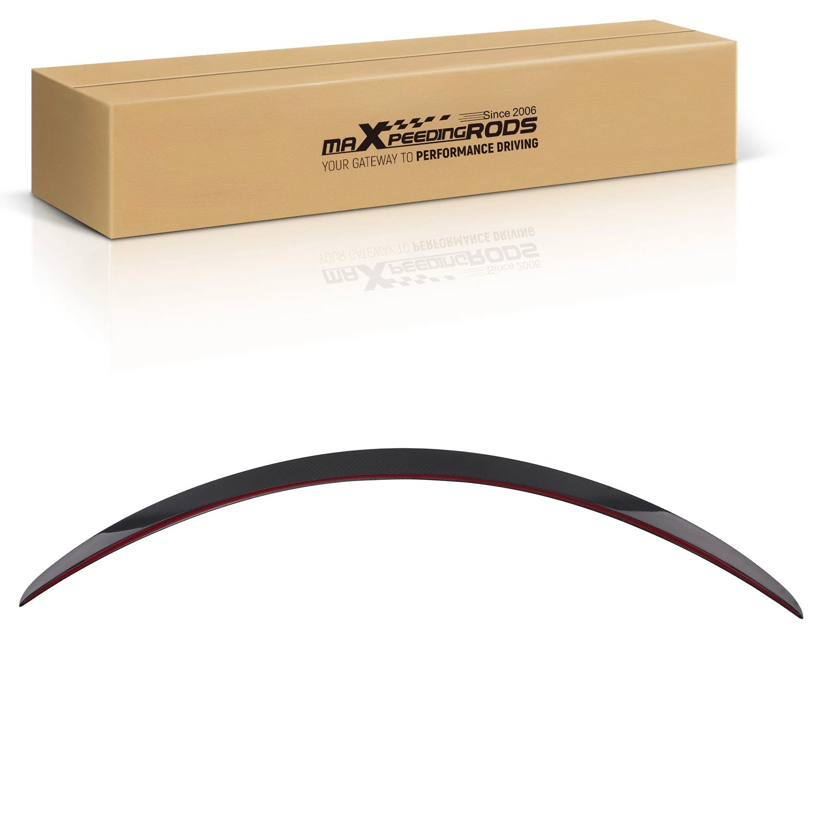 Carbon Fiber Trunk Spoiler for Tesla Model S (2021–2026)