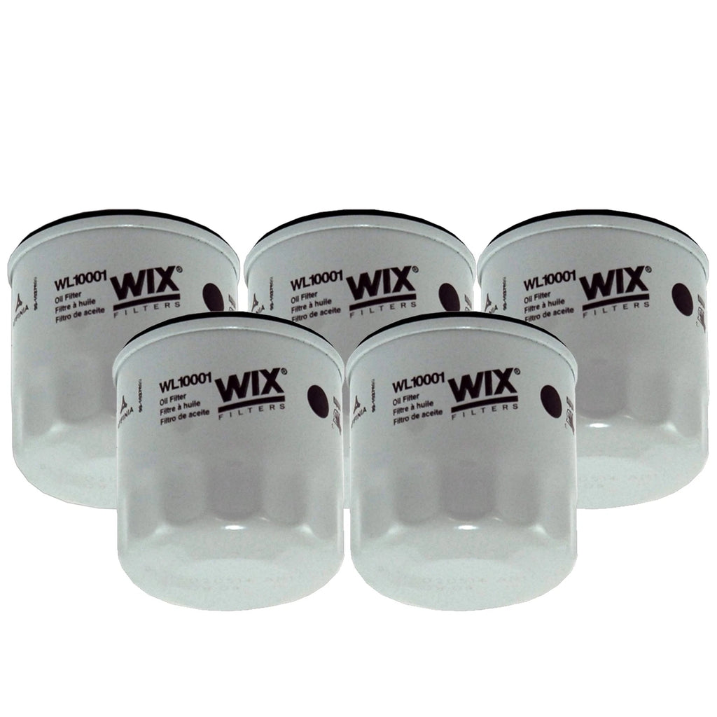 Set of 5 Engine Oil Filters for Chevrolet Spark (2013–2022) - Wix