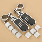 Adjustable Footpegs for Harley Touring, Softail, Sportster (25-35mm)