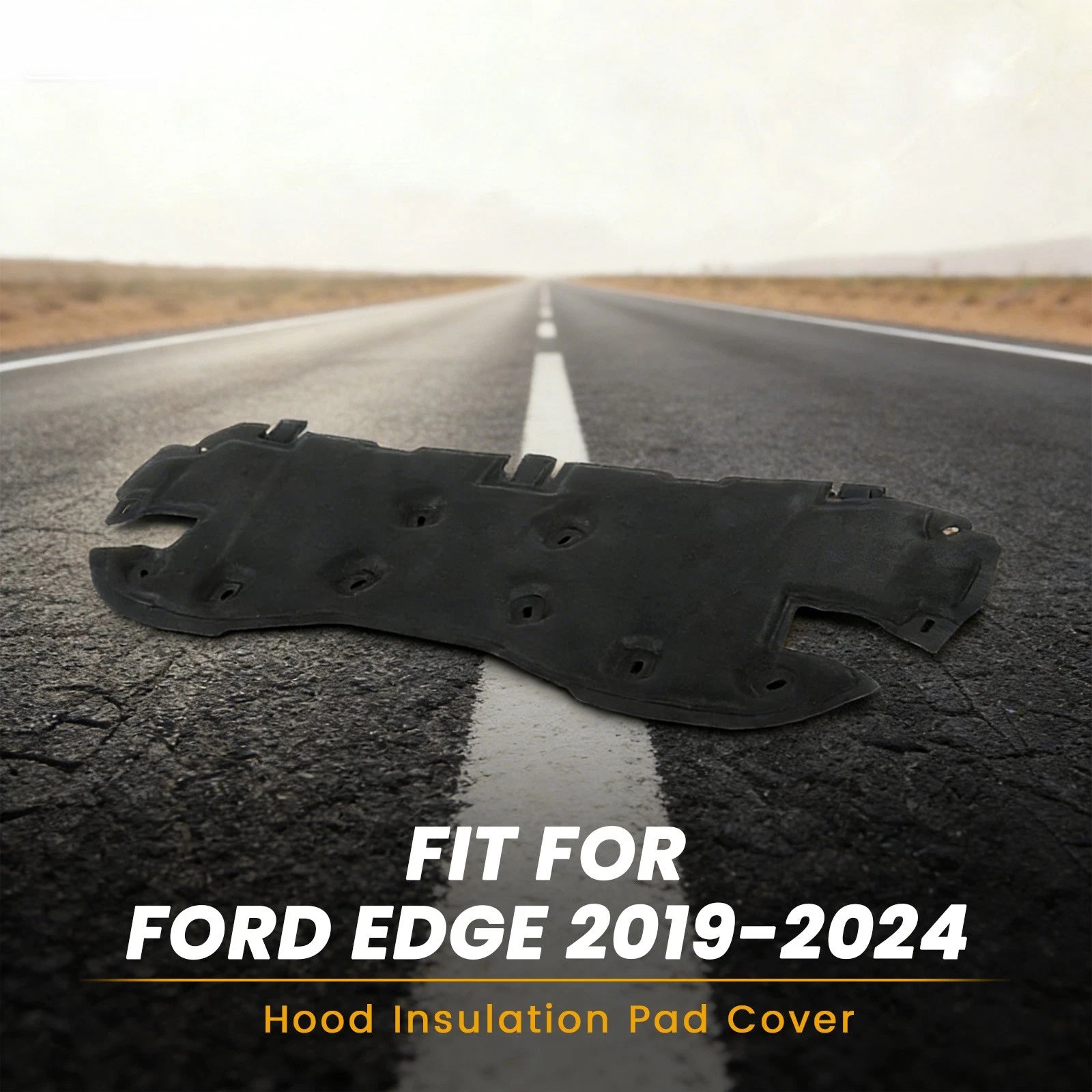 Hood Insulation Pad Cover for Ford Edge (2019–2024) #KT4Z-16738-B