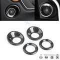 Carbon Fiber Sound Circle Trim for Honda CR-V (2017–2022)