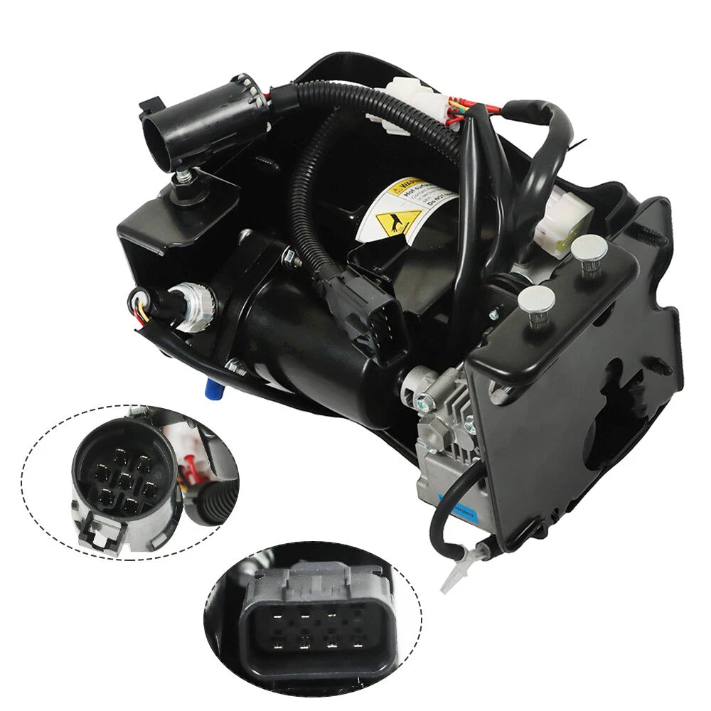 Air Suspension Compressor Pump for GMC Cadillac Escalade Yukon XL (2002–2020)