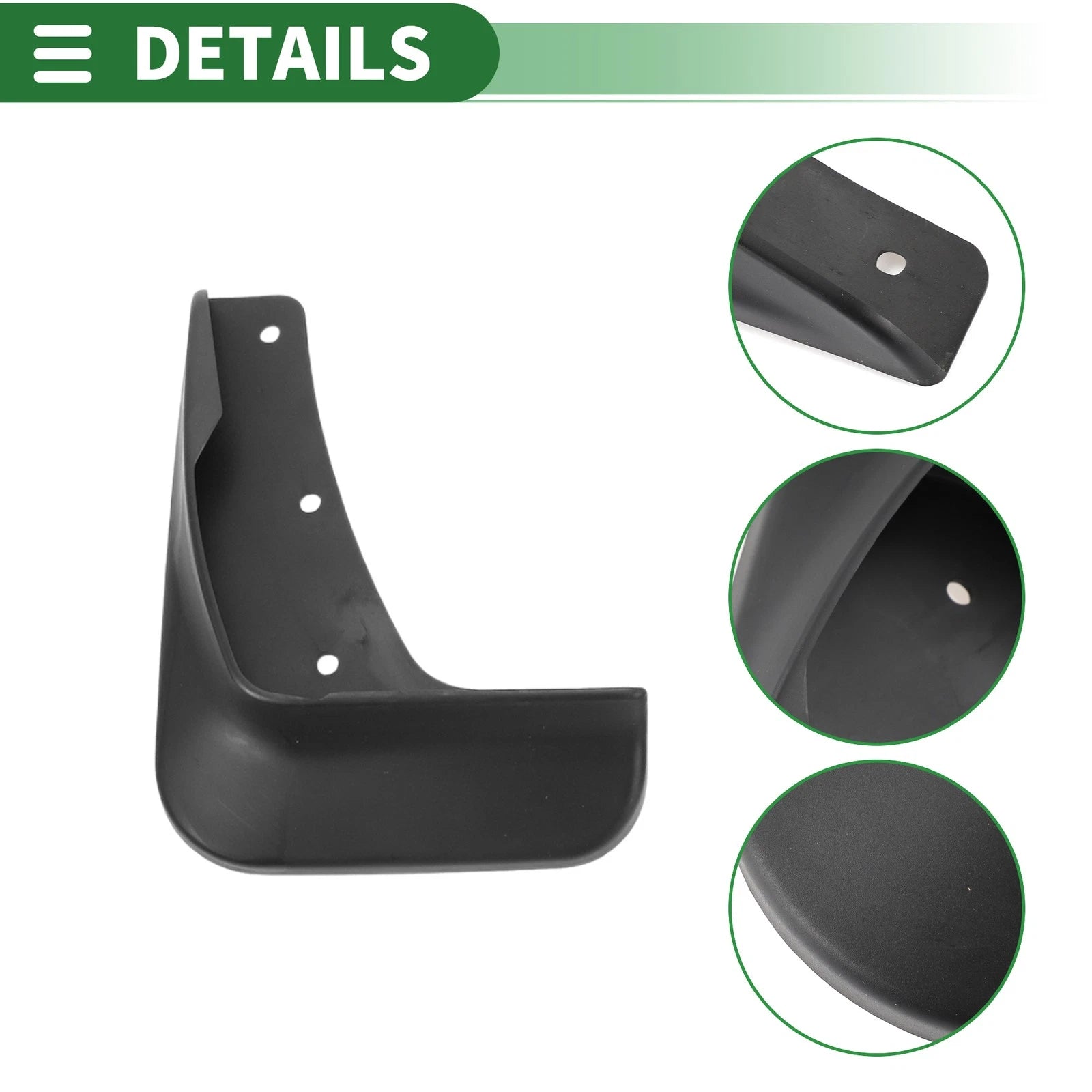 Mud Flaps Splash Guards for Mitsubishi Lancer-ex (2010–2016)
