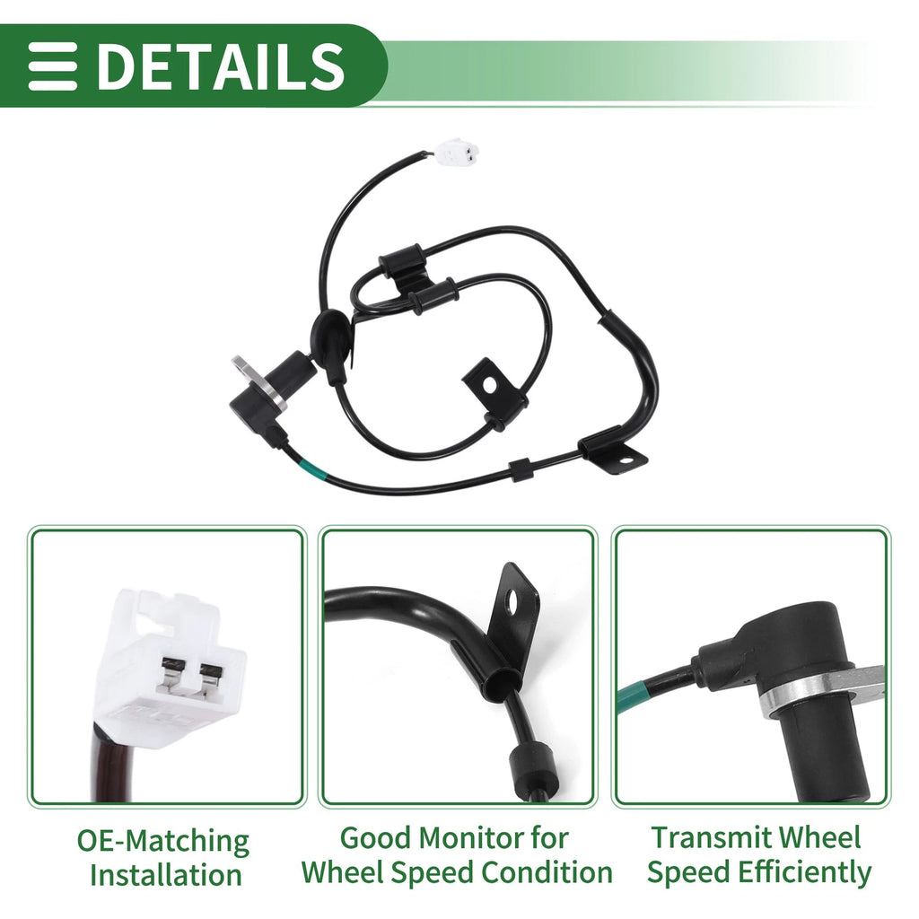 ABS Wheel Speed Sensor for Hyundai Elantra (No. 9568529601/5200235)
