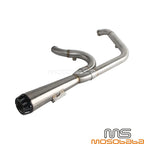 Mufflers Full Exhaust System Pipe for Harley Softail Slim (2018-2023)