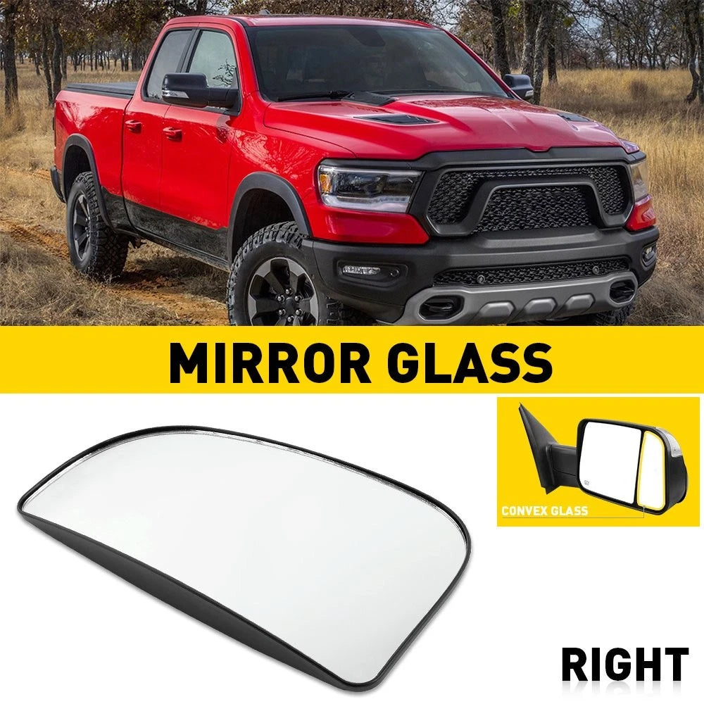 Power Heated Exterior Mirror Glass RH for Dodge Ram 1500 2500 (EXV)