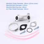 Carburetor Intake Pipe for Dirt Bike 110cc 125cc (VM22 26mm)