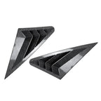 Carbon Rear Window Louver Cover Trim for Audi A3 S3 RS3 Sedan (2014-2020)