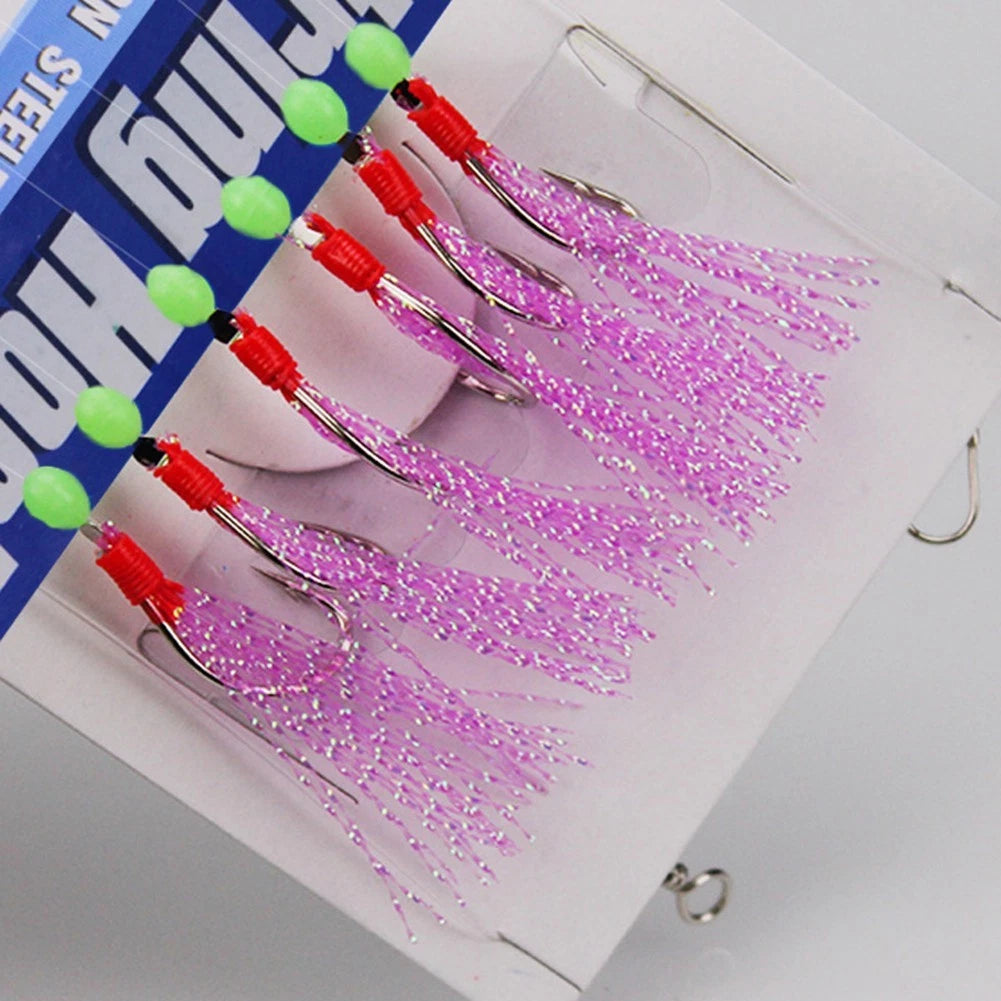 6pcs Fishing Rigs for Sea/Freshwater Fishing