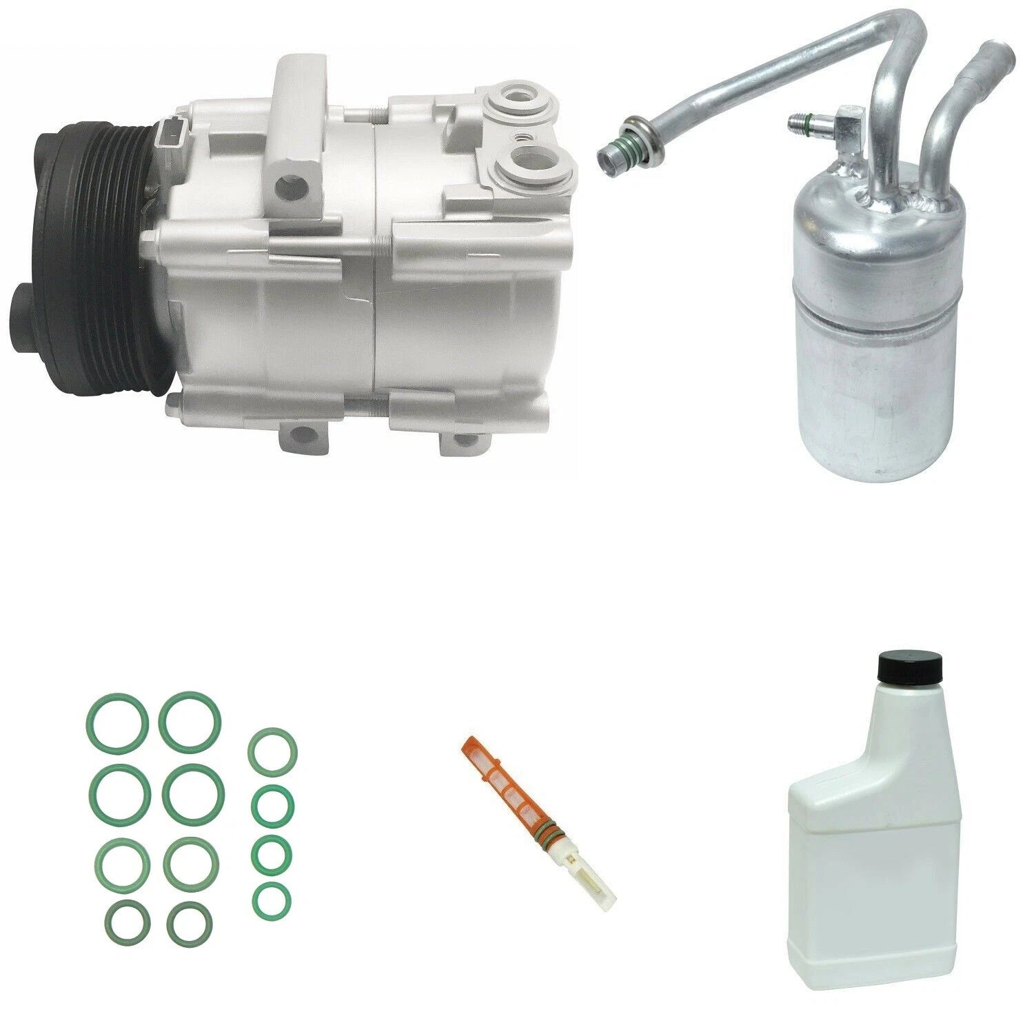 AC Compressor Kit Replacement for Toyota Hilux (2005-2015)
