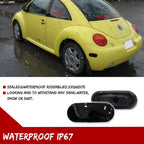 2X Smoked Lens Rear Bumper Side Marker Lights for VW Beetle (1998–2005)