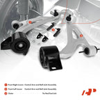Set of 4 Control Arm Ball Joint Assembly Tie Rod for Ford Mercury