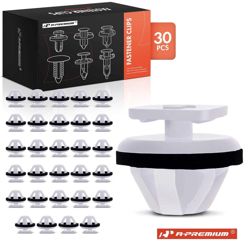 30Pcs Rocker Moulding & Exterior Trim Clips for Nissan 