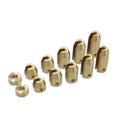 12pcs Brass Wheel Spoke Balance Weights for Suzuki Honda Yamaha