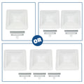 Set of 3 Roof Vent Covers for RV Camper Trailer (14" x 14")